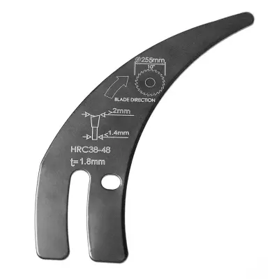 Evolution 119-0055 R255TBL/+ Tezgâh Testereler için Yarma Bıçağı 